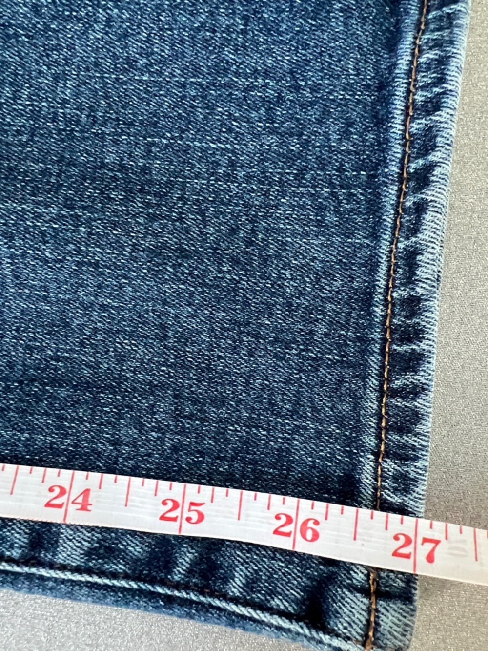 Madewell | Mid-Rise Kick Out Denim Jeans Indigo DM7708 Size 32 - Picture 12 of 16